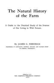 Cover of The natural history of the farm by Needham, James G.