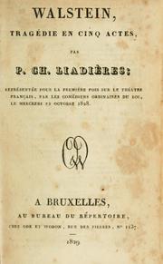 Cover of Walstein by Pierre Chaumont Liadieres
