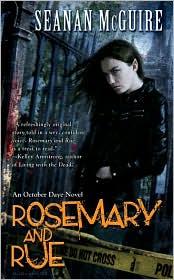 Front cover of Rosemary and Rue by Seanan McGuire