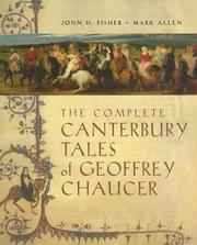 Front cover of The complete Canterbury Tales of Geoffrey Chaucer by Geoffrey Chaucer