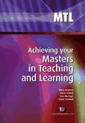 Cover of Achieving your masters in teaching and learning by Mary McAteer