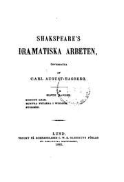 Front cover of Plays (King Lear / Merry Wives of Windsor / Tempest) by William Shakespeare