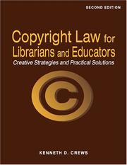 Cover of Copyright law for librarians and educators by Kenneth D. Crews