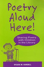 Front cover of Poetry aloud here! by Sylvia M. Vardell