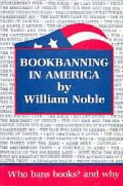 Front cover of Bookbanning in America by William Noble