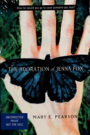 Front cover of The adoration of Jenna Fox by Mary Pearson