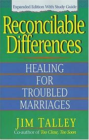 Cover of Reconcilable differences by Jim A. Talley