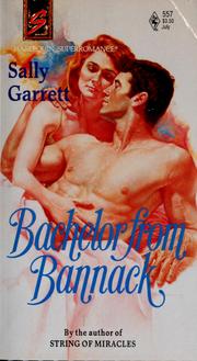 Cover of Bachelor from Bannack by Sally Garrett