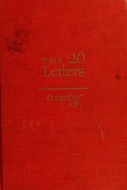 Cover of The 26 letters by Oscar Ogg