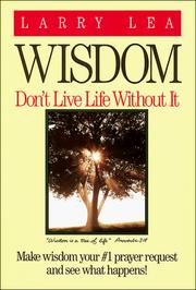 Cover of Wisdom by Larry Lea