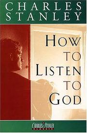 Cover of How to Listen to God by Charles F. Stanley