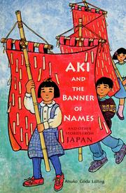 Cover of Aki and the banner of names by Atsuko Gōda Lolling
