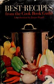 Front cover of Best recipes from the Cook Book Guild by Patricia Fink