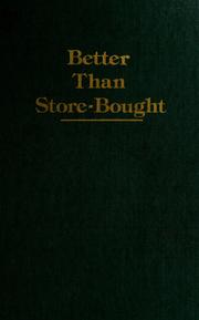 Cover of Better than store-bought by Helen Witty