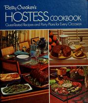 Cover of Hostess cookbook by Betty Crocker