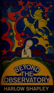 Cover of Beyond the observatory by Harlow Shapley