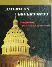 Front cover of American Government by Judith A. Gillespie