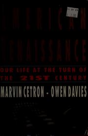 Cover of American renaissance by Marvin J. Cetron