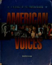 Cover of American Voices a History of the United States by Carol Berkin