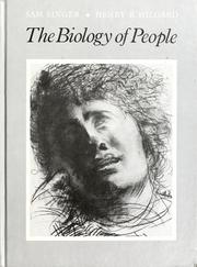 Front cover of The biology of people by Sam Singer
