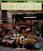Front cover of At the flower shop by Jennifer Nowak