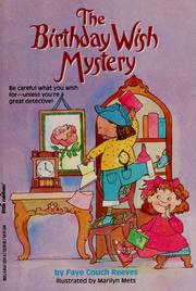 Front cover of The birthday wish mystery by Faye Couch Reeves