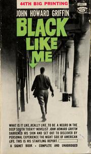 Cover of Black like me by John Howard Griffin