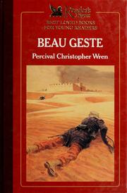 Cover of Beau Geste by Percival Christopher Wren