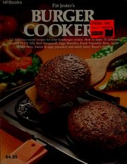 Cover of Burger cookery by Pat Jester