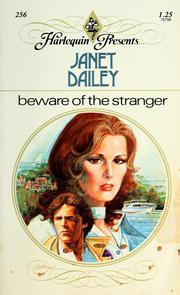 Front cover of Beware of the Stranger by Janet Dailey