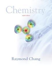 Cover of Chemistry by Raymond Chang