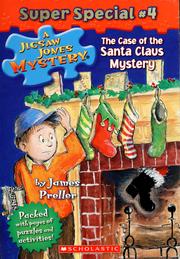 Front cover of The case of the Santa Claus mystery by James Preller