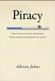 Cover of Piracy by Adrian Johns