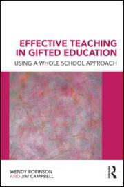 Front cover of Effective teaching in gifted education by Wendy Robinson