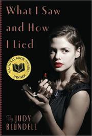 Front cover of What I saw and how I lied by Judy Blundell