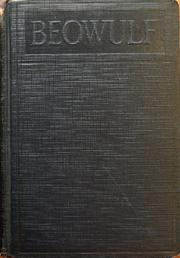 Front cover of Beowulf and the fight at Finnsburg by Friedrich Klaeber