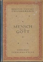 Cover of Mensch und Gott by Houston Stewart Chamberlain