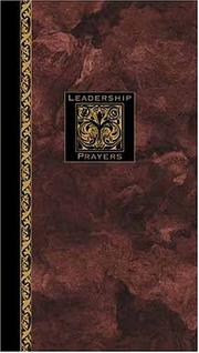 Cover of Leadership prayers by Richard Kriegbaum