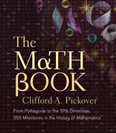 Cover of The Math Book by Clifford A. Pickover