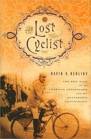 Cover of The lost cyclist by David V. Herlihy