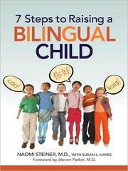 Front cover of 7 steps to raising a bilingual child by Naomi Steiner
