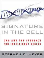 Cover of Signature in the cell by Stephen C. Meyer