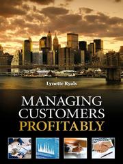 Cover of Managing customers profitably by Lynette Ryals