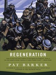 Cover of Regeneration by Pat Barker