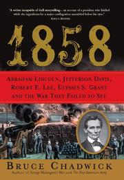 Cover of 1858 by Bruce Chadwick