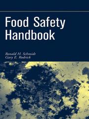 Front cover of Food safety handbook by Ronald H. Schmidt