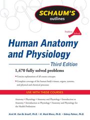 Cover of Schaum's outline of human anatomy and physiology by Kent M. Van De Graaff