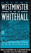 Front cover of Beyond Westminster and Whitehall by R. A. W. Rhodes