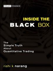 Cover of Inside the black box by Rishi K. Narang