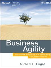 Cover of Business agility by Michael H. Hugos